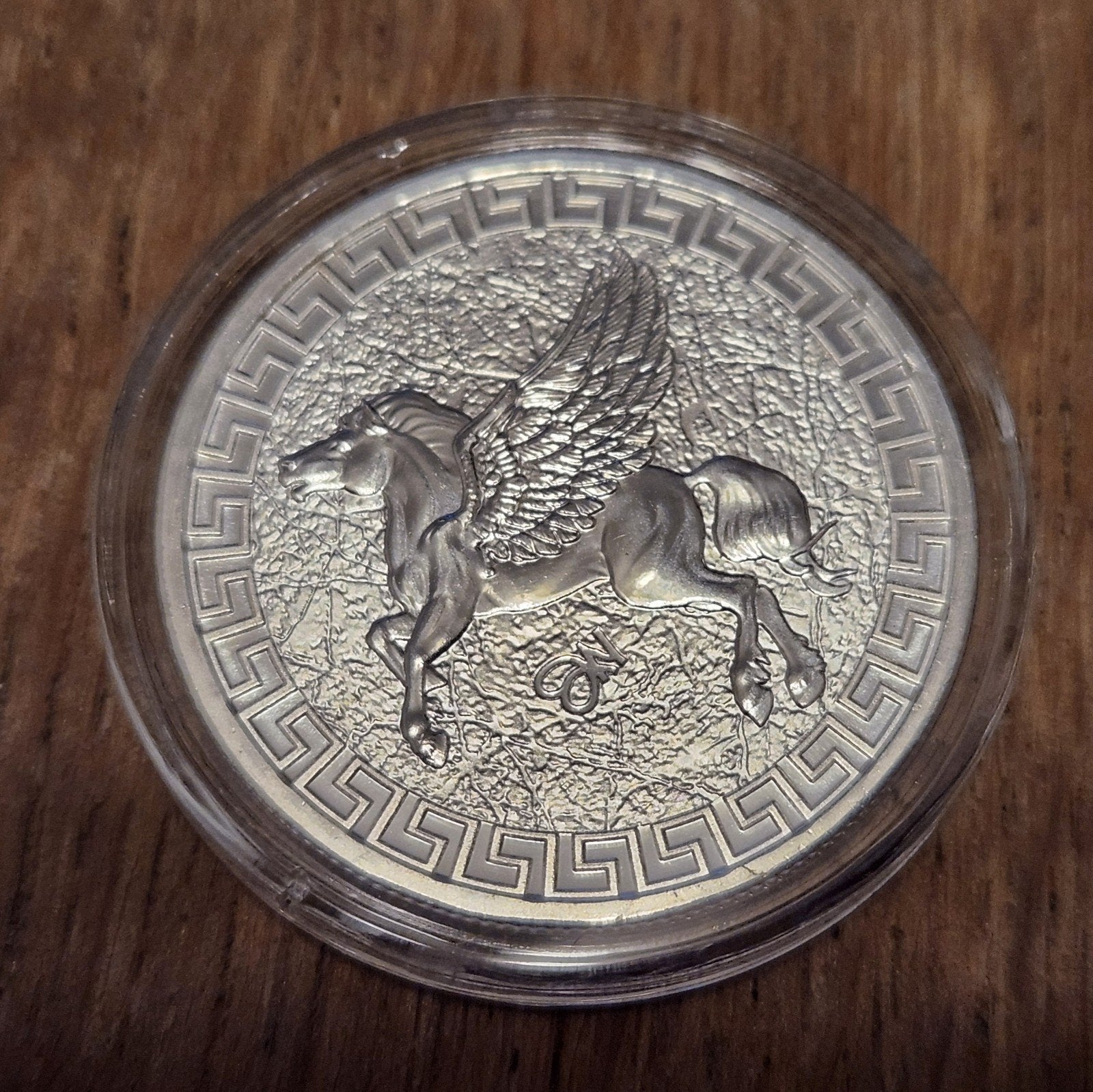 1 oz st Helena pegasus 2022 zilver in capsule, Ophalen of Verzenden, Zilver