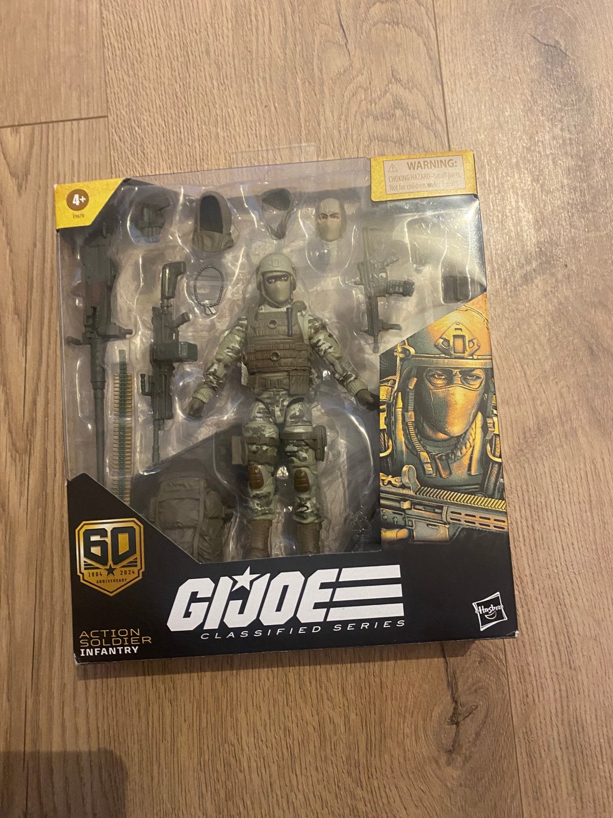Gi joe clasified action soldier infantry, Ophalen of Verzenden, Zo goed als nieuw