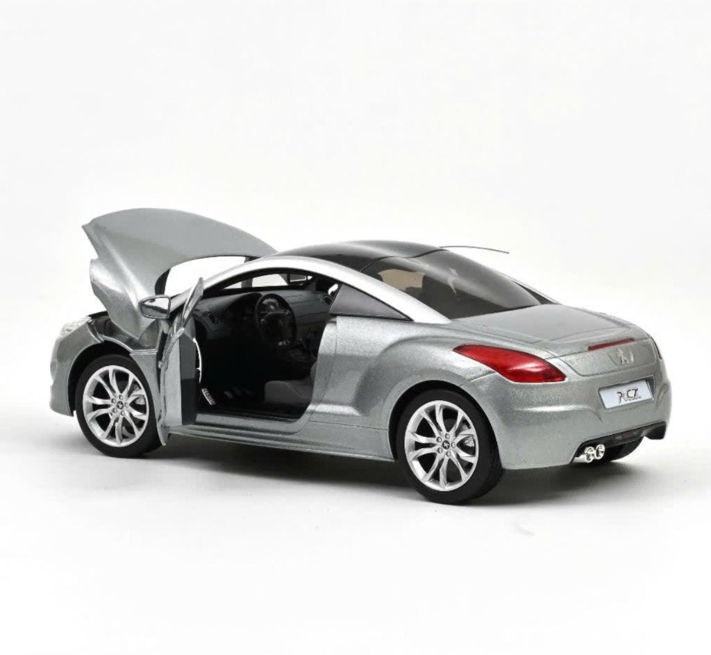 Peugeot RCZ 2010 Mercury Grijs schaal 1/18 NOREV ref. 184875, Ophalen of Verzenden, Nieuw, Auto, Norev