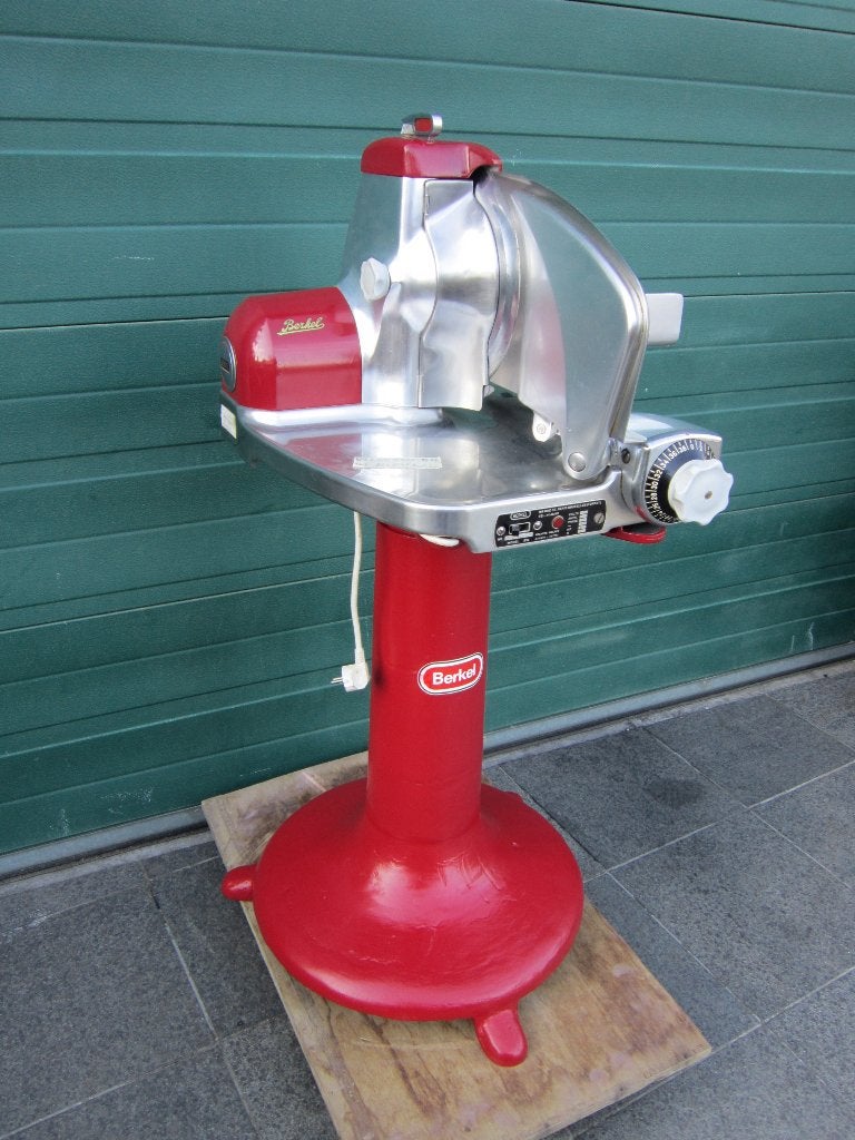 berkel snijmachine  ( voet  ), Ophalen
