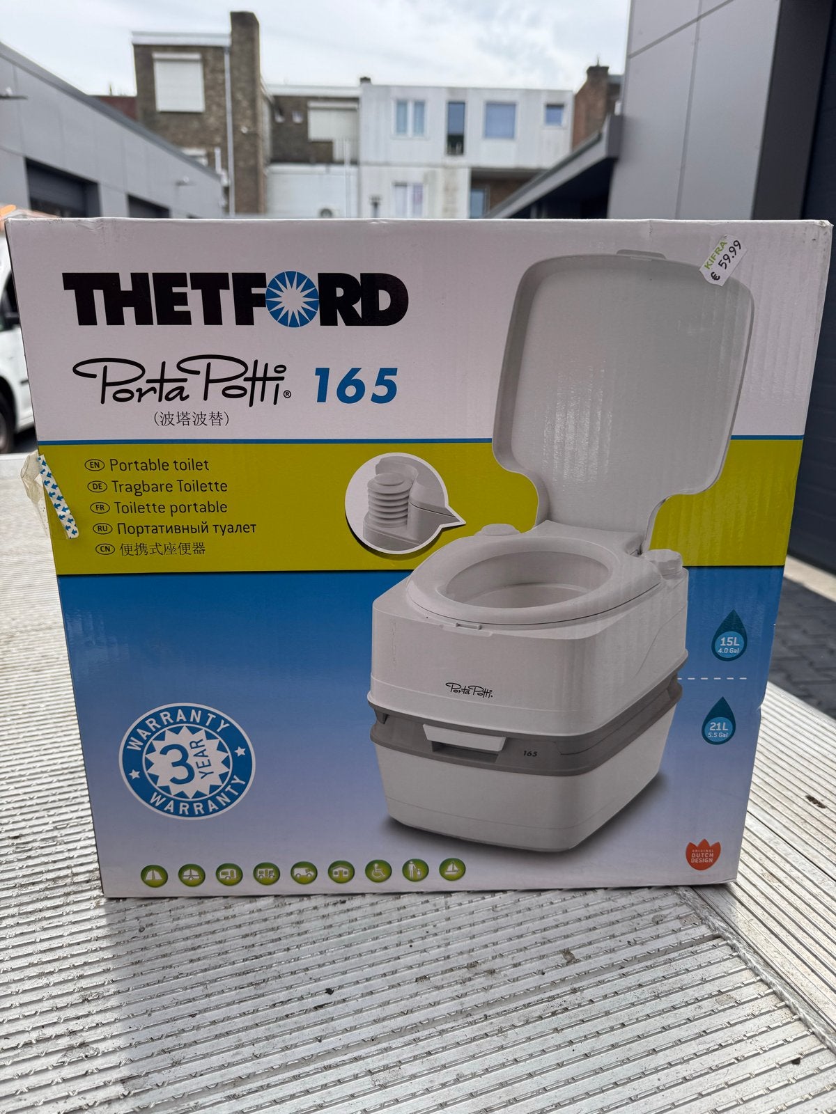 Chemisch Toilet - Nieuw in doos, Ophalen of Verzenden, Nieuw