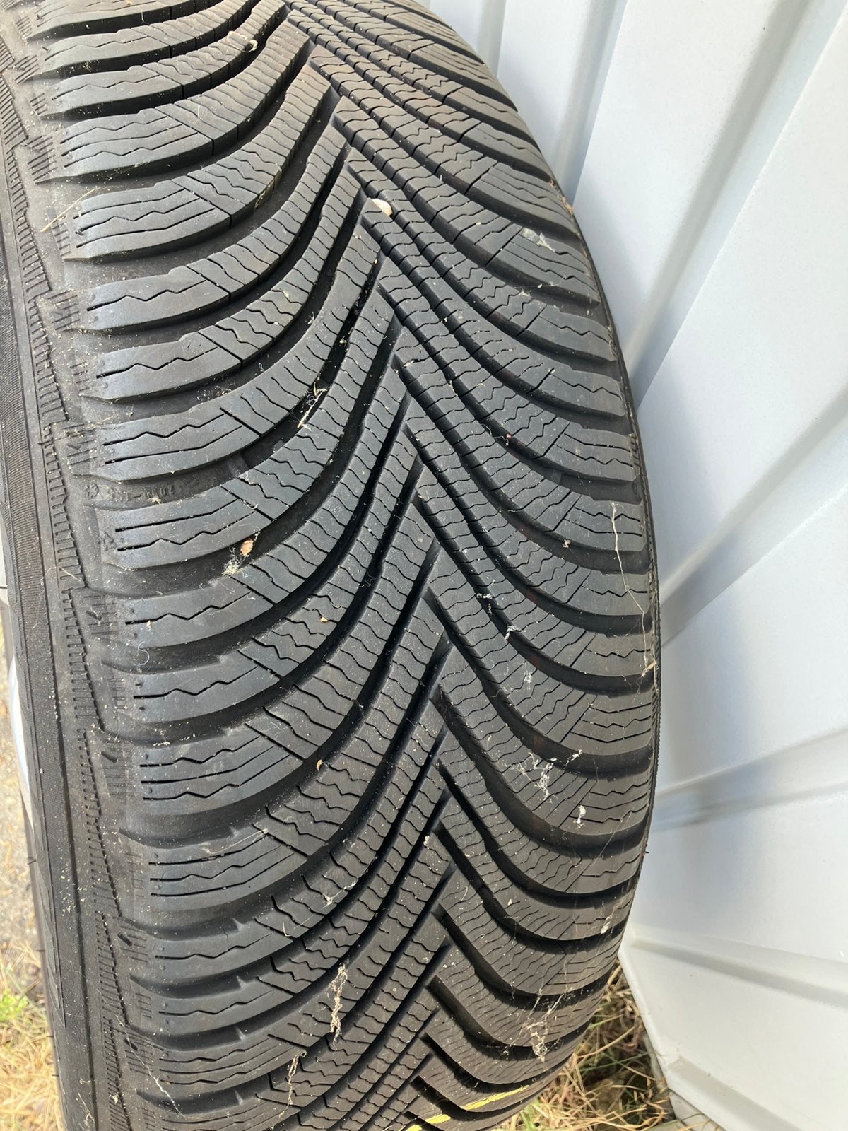 4 x winterband Michelin Alpin-5  225/55 R16 met velg, Ophalen