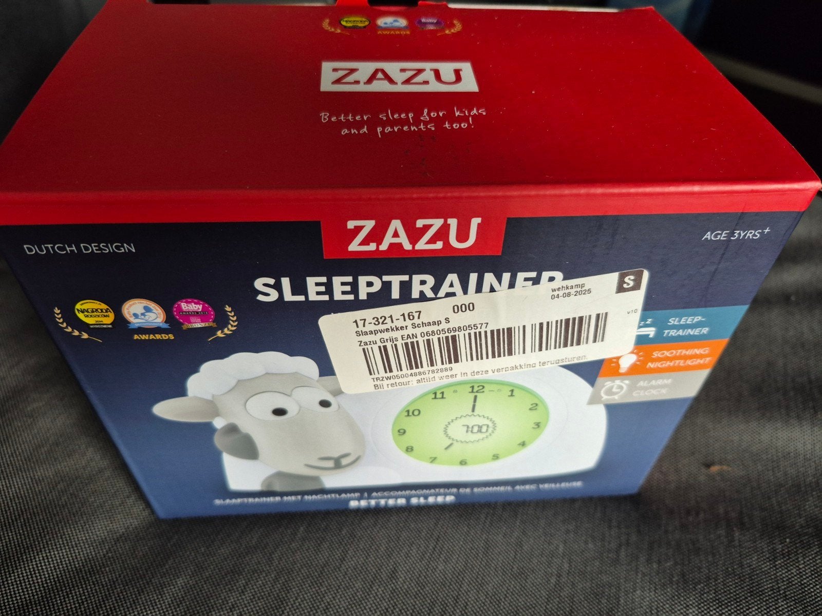 Zazu slaapschaap/ slaaptrainer, Ophalen of Verzenden, Zo goed als nieuw