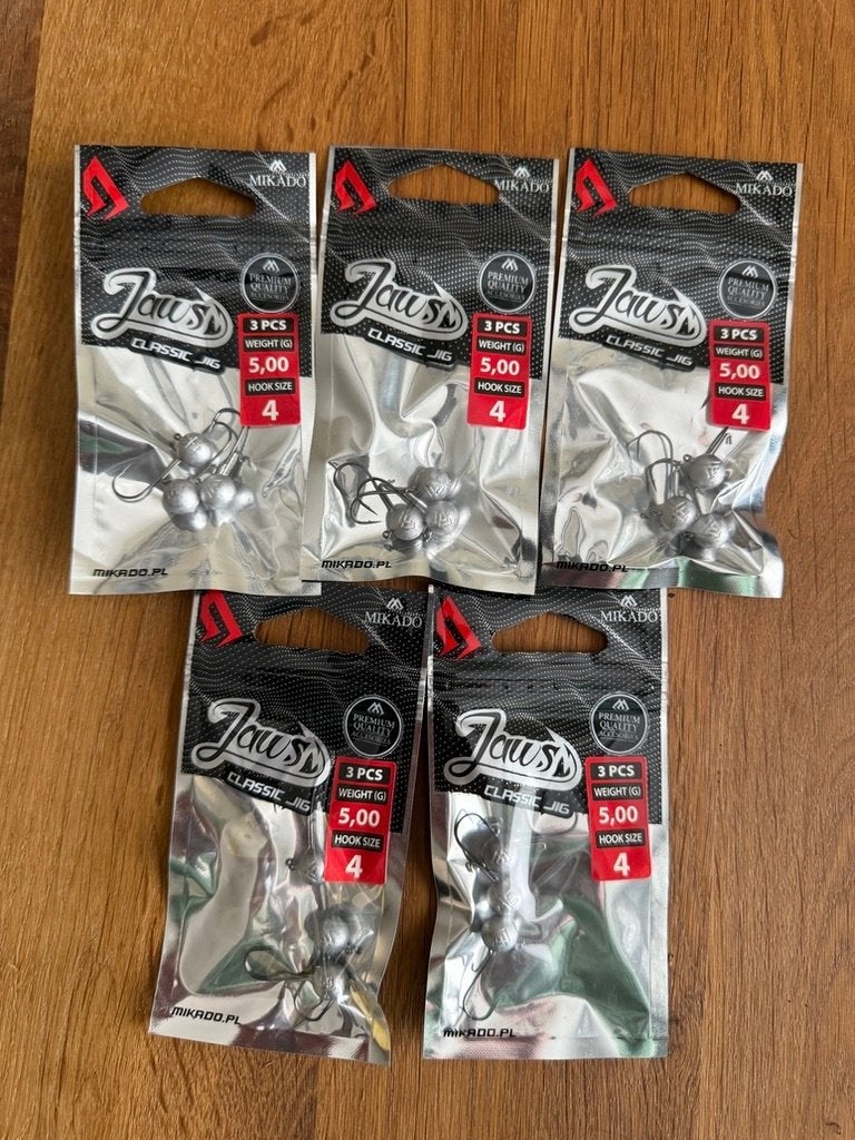 Mikado Jaws Classic Jig 5 g Haakmaat 4, Overige typen, Nieuw, Ophalen of Verzenden, E