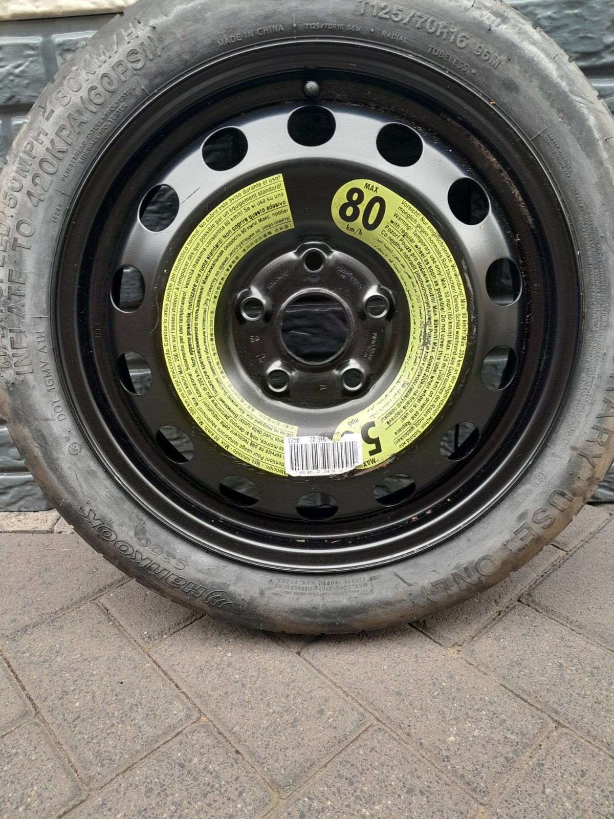 Reserver wiel volkswagen golf, Ophalen, Nieuw