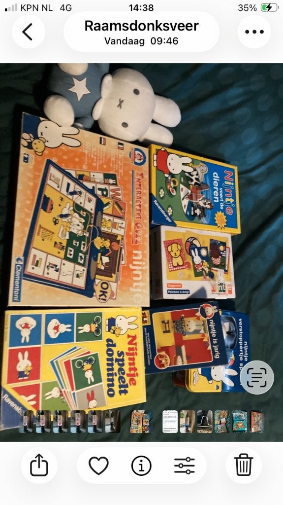 Nijntje set, Ophalen of Verzenden, Zo goed als nieuw, Konijn
