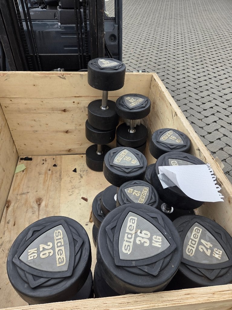 Sidea dumbbells div gewichten, Ophalen, Gebruikt, Benen, Dumbbell