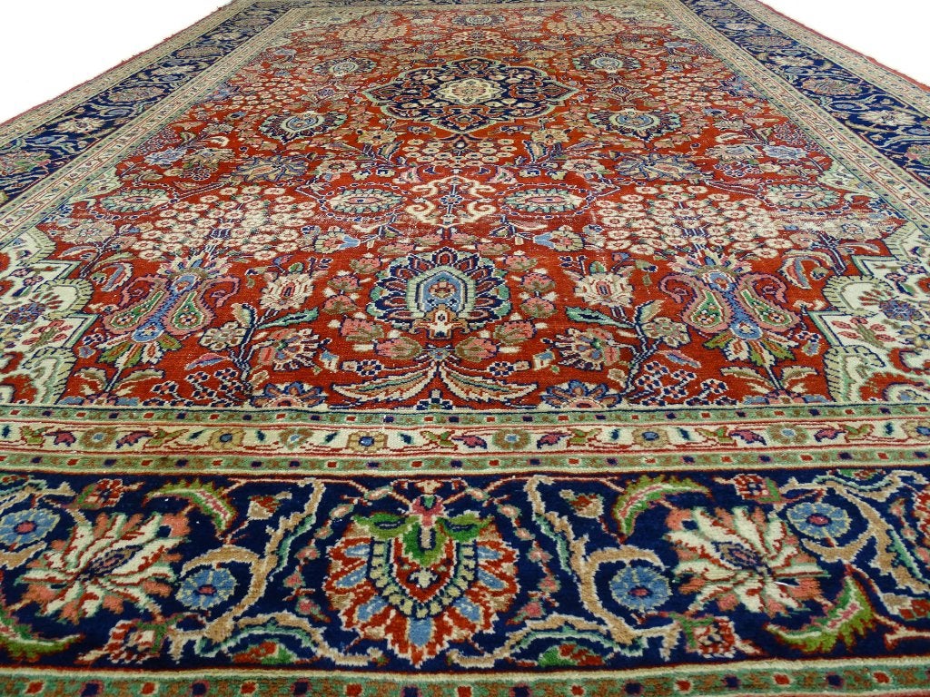 Perzisch tapijt - Sarouck - 420 x 290 cm - Handgeknoopt, Gebruikt, Antiek - Klassiek - Modern - Eclectisch, -, Verzenden