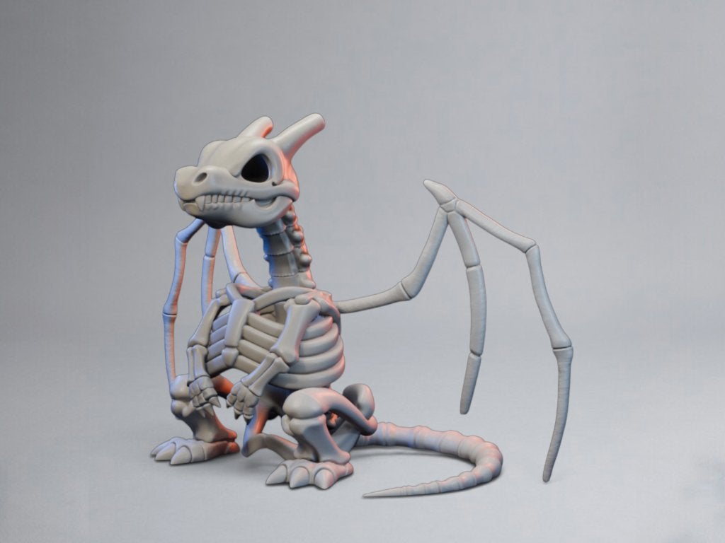 Charizard Skeleton Draak Figuur 30 cm | ToonSpawn, Verzamelen, Ophalen of Verzenden, Nieuw, Fantasy