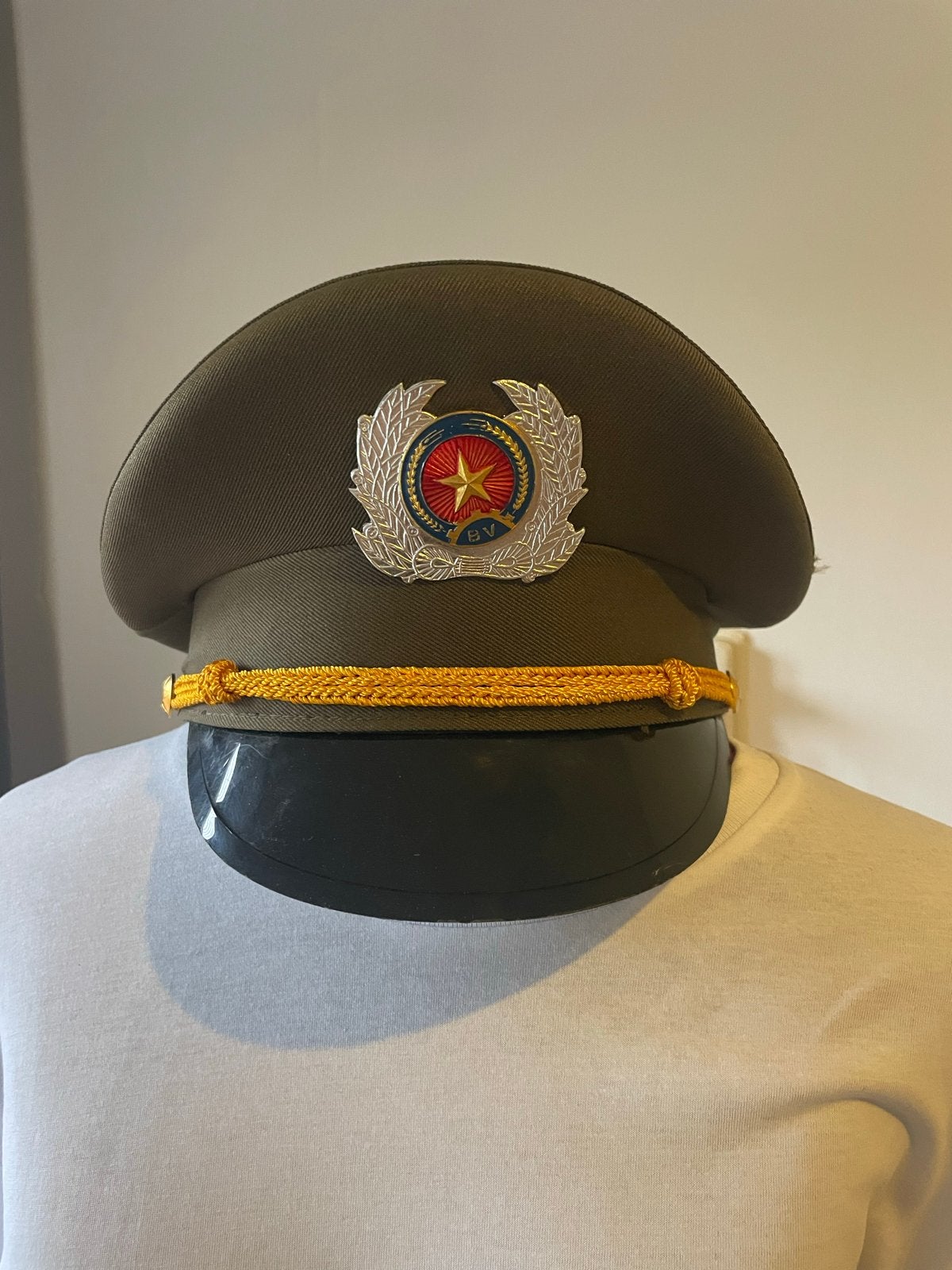 Originele Militaire Pet uit Vietnam., Ophalen of Verzenden, Landmacht, Azië, Helm of Baret