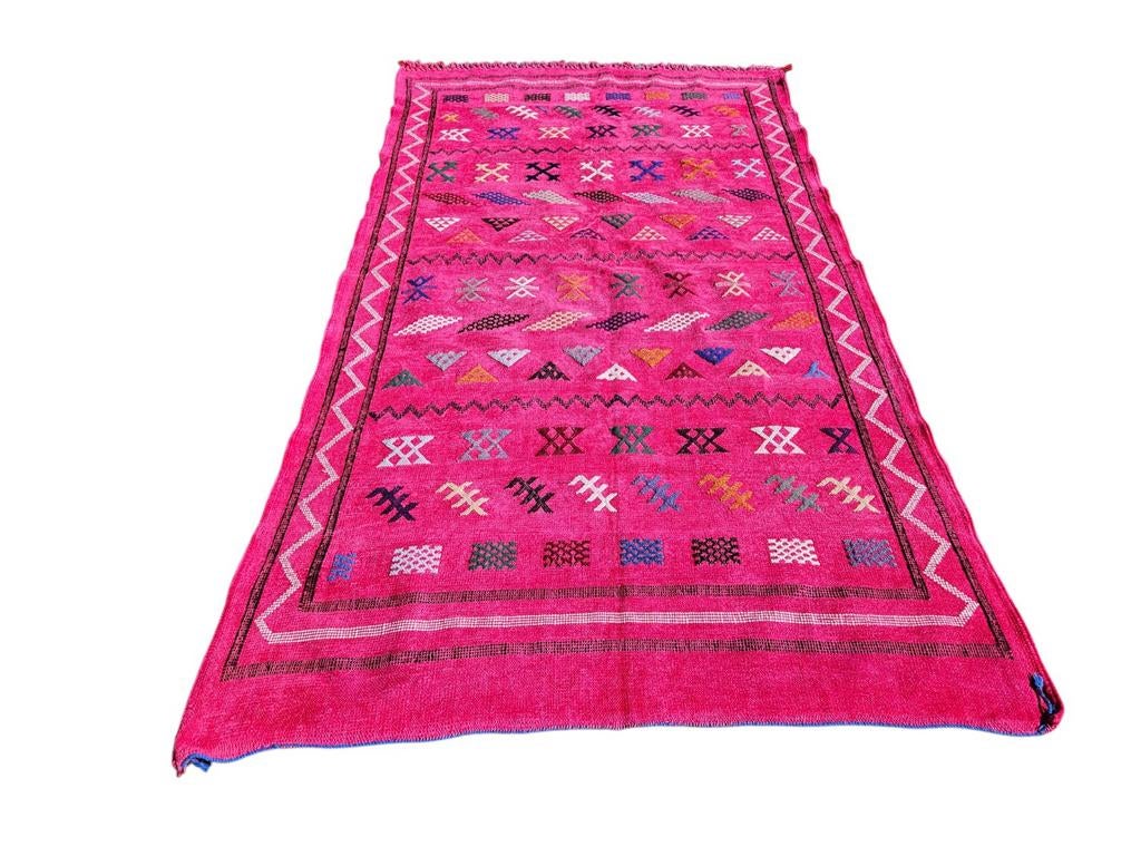 Prachtig nieuw handgeweven KELIM tapijt 108 x 193 cm, Ophalen of Verzenden, 200 cm of meer, Rechthoekig, Nieuw