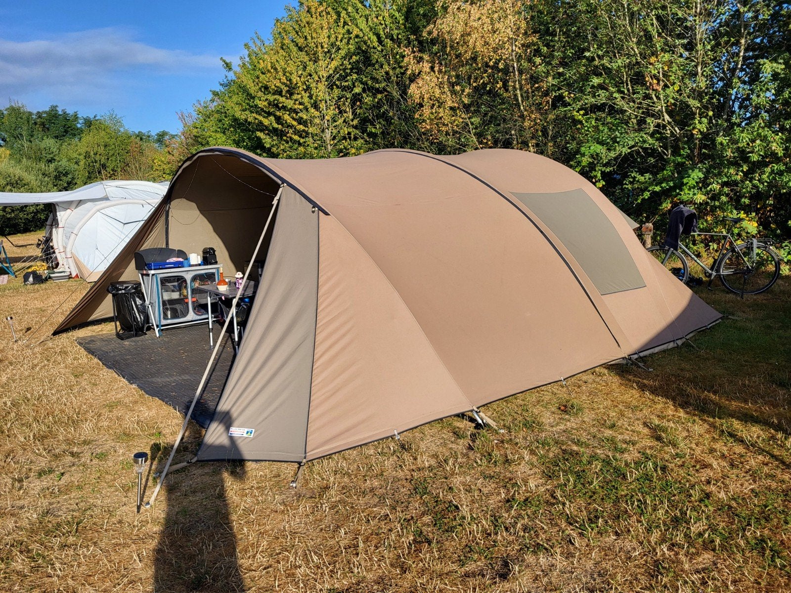 Falco Steenarend 5800  - Ruime gezinstent, Caravans en Kamperen, Ophalen of Verzenden, Gebruikt, Tot en met 4
