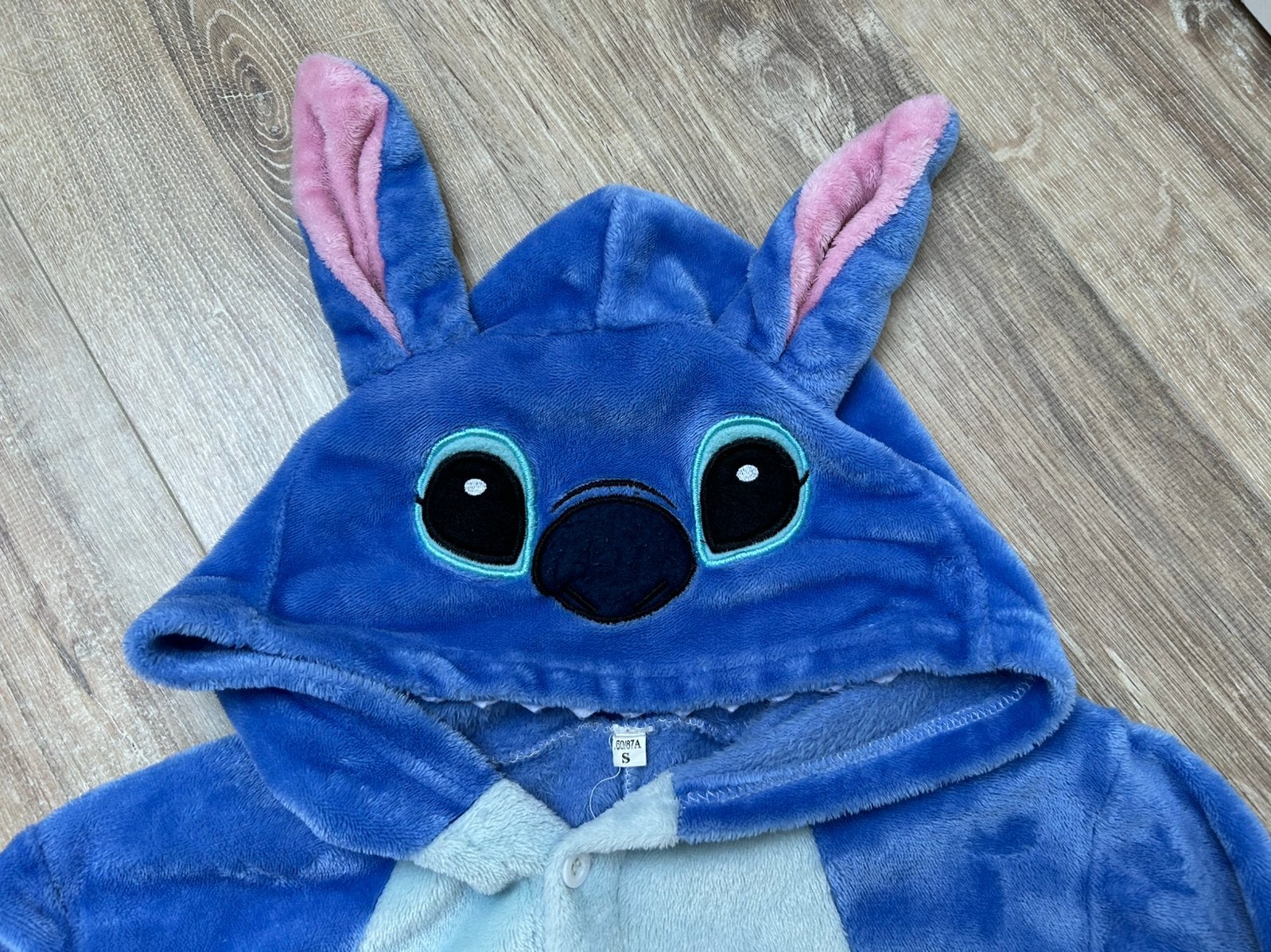 Stitch onesy mt.S, Ophalen of Verzenden, Zo goed als nieuw, 158 t/m 164, Jongen of Meisje