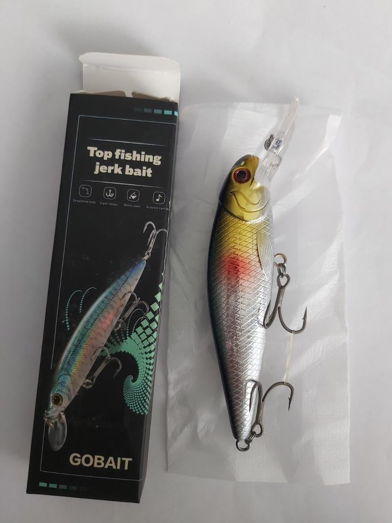 GOBait Top Fishing Jerk Bait - 14cm, 24g, Suspend, Watersport en Boten, Ophalen of Verzenden, Nieuw
