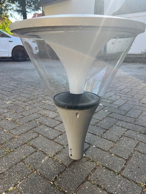 paal opzet armatuur, Ophalen, Gebruikt, Minder dan 50 watt, Aluminium