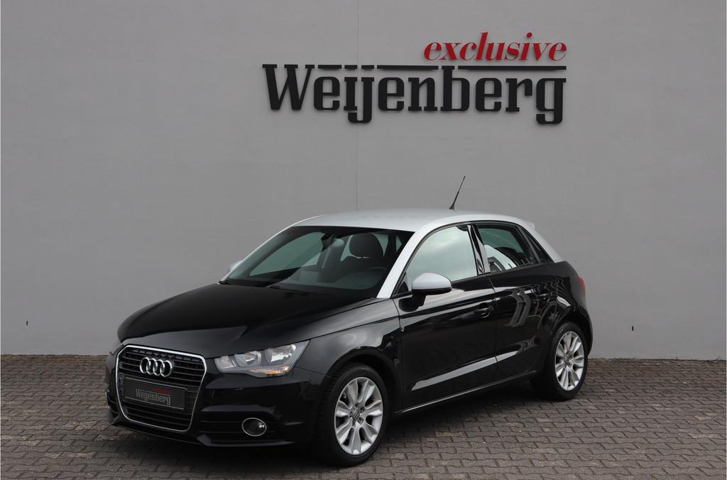Audi A1 Sportback 1.4 TFSI S-Tronic Automaat PDC Airco, Auto's, Stof, Zwart, 4 cilinders, 4 stoelen