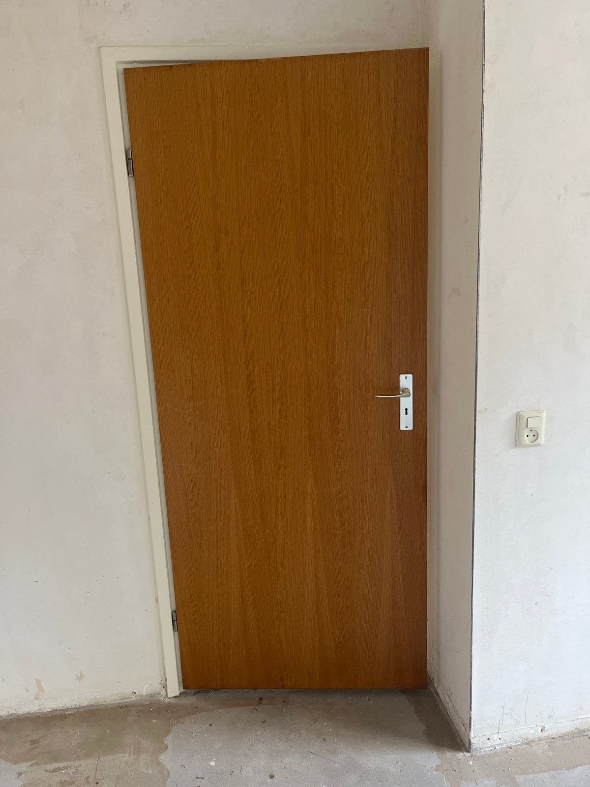 Houten binnendeur 83 x 200, Ophalen, Gebruikt, 80 tot 100 cm, Binnendeur