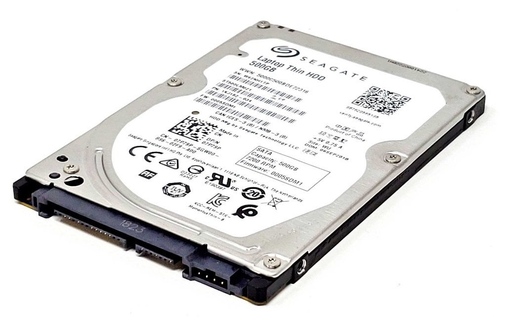 Seagate 1KJ152-033 - 500GB 7.2K RPM SATA 7mm 2.5" Hard Drive, Facturen@maascomputers.nl, Ophalen of Verzenden, Desktop, Cargadoorweg 23, 6541 BT Nijmegen