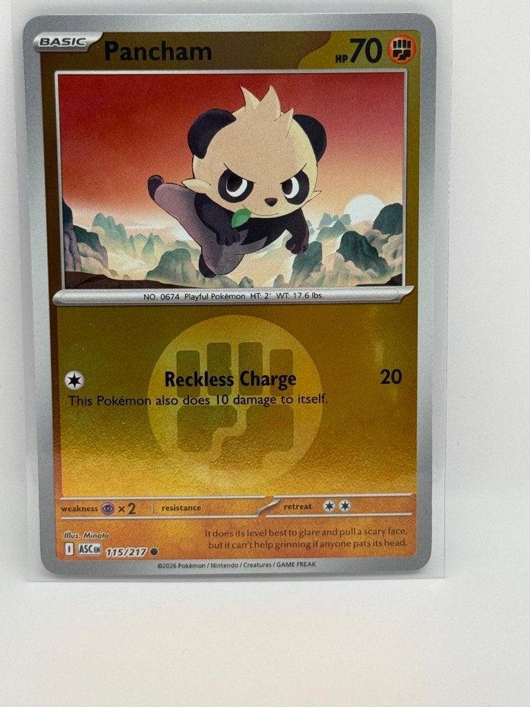 Pancham [Energy] #115 Pokemon Ascended Heroes, Verzenden, Zo goed als nieuw