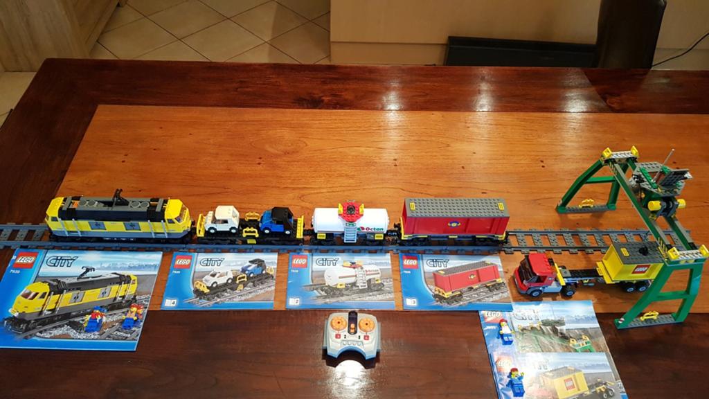 LEGO TREIN 7939 GOEDERENTREN COMPLEET, Lego, Ophalen of Verzenden, Complete set, Compleet