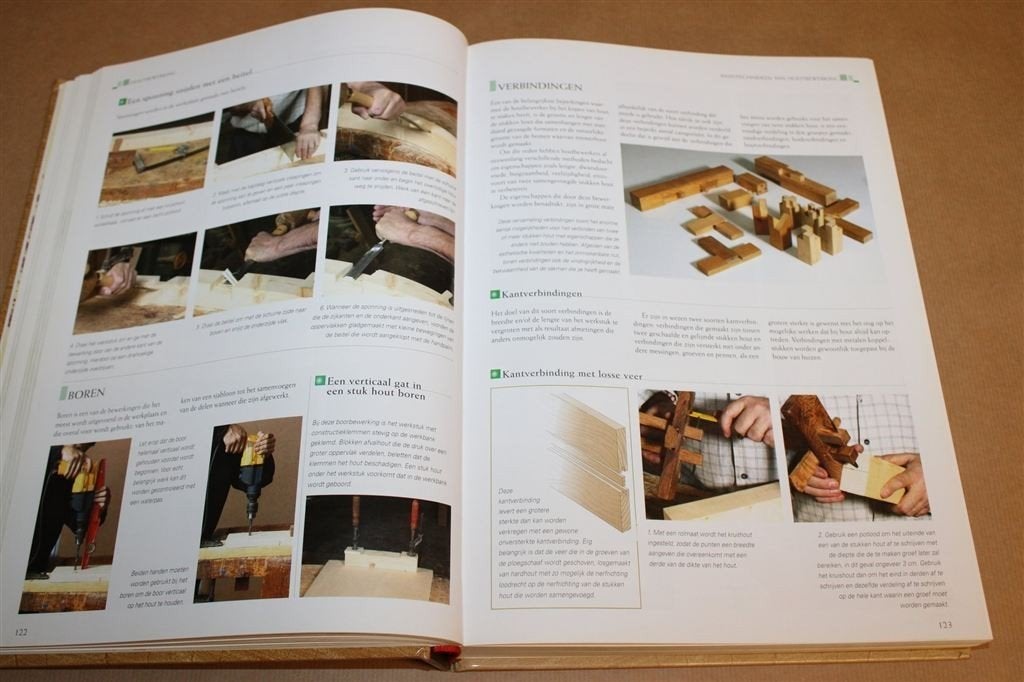 Handboek Hout en Houtbewerking — Meubels Maken en Timmerwerk, Boeken, Ophalen of Verzenden, Gelezen, Houtbewerking