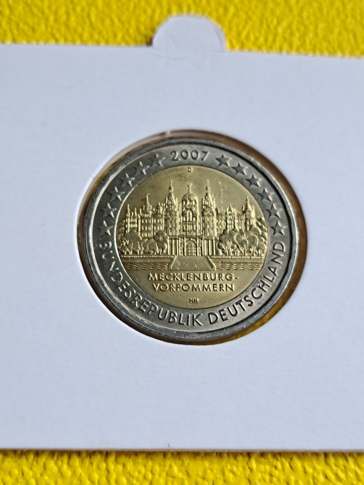 2 euro UNC Duitsland 2007 Mecklenburg (D), Ophalen of Verzenden, Duitsland, 2 euro