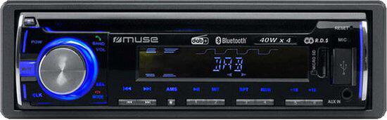Muse Autoradio M-1229 DAB 4 X 40 W, Nieuw, Ophalen of Verzenden, Nvt, Nvt