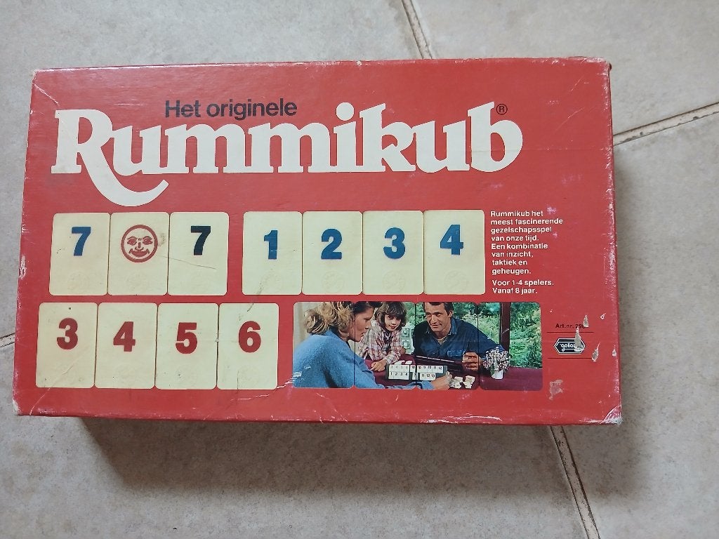 Rummikub - reis Rummikub compleet, Een of twee spelers, Ophalen of Verzenden, Goliath, Reisspel