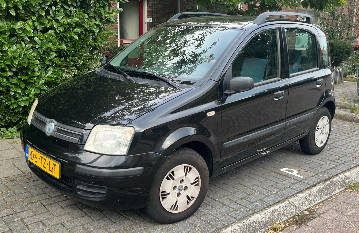 Fiat Panda 2007, Voorwielaandrijving, Stof, 60 pk, Zwart