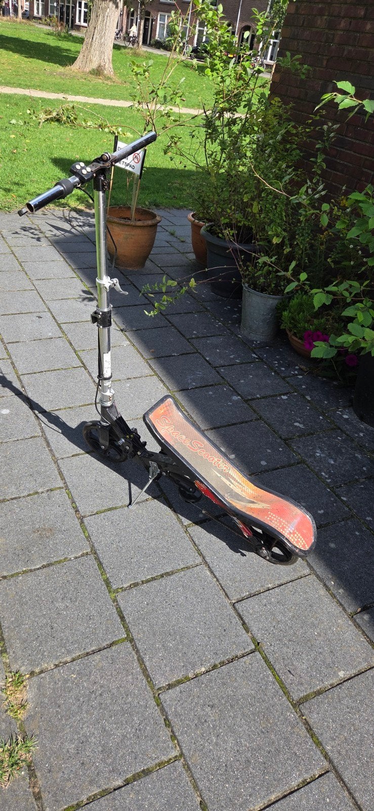 Spacescooter - Leuk voor kinderen, werkt prima!, Fietsen en Brommers, Steps, Ophalen, Gebruikt, Overige typen, Spacescooter