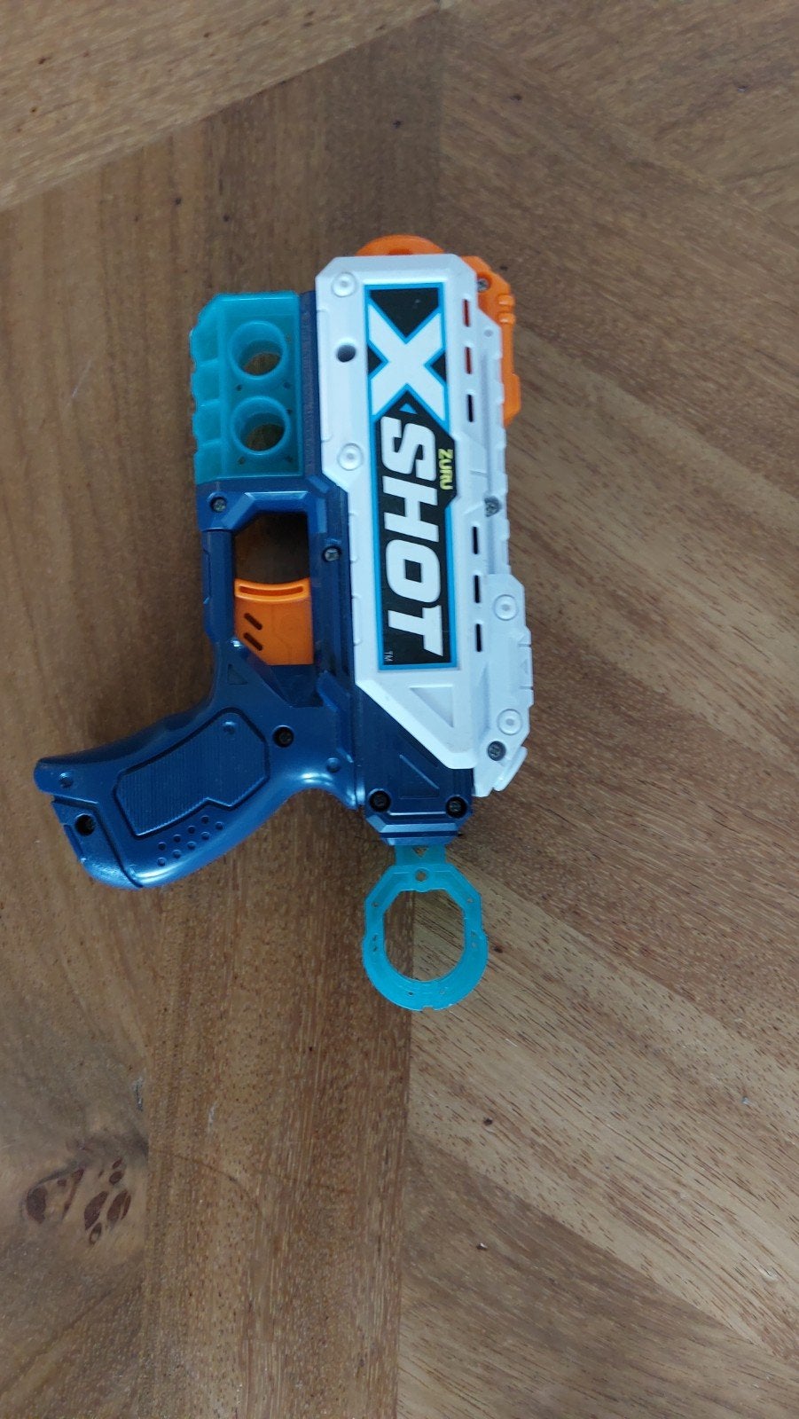 X Shot pistool, Ophalen