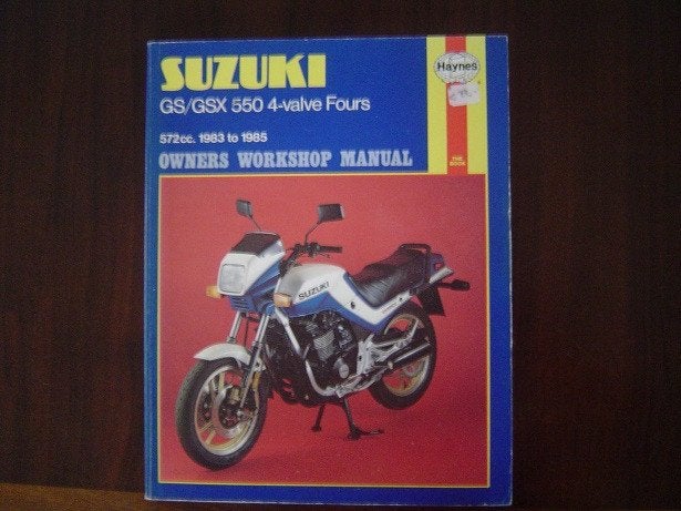 Suzuki GS550 GSX550 1983 1985 werkplaatsboek workshop manual, Ophalen of Verzenden, Suzuki