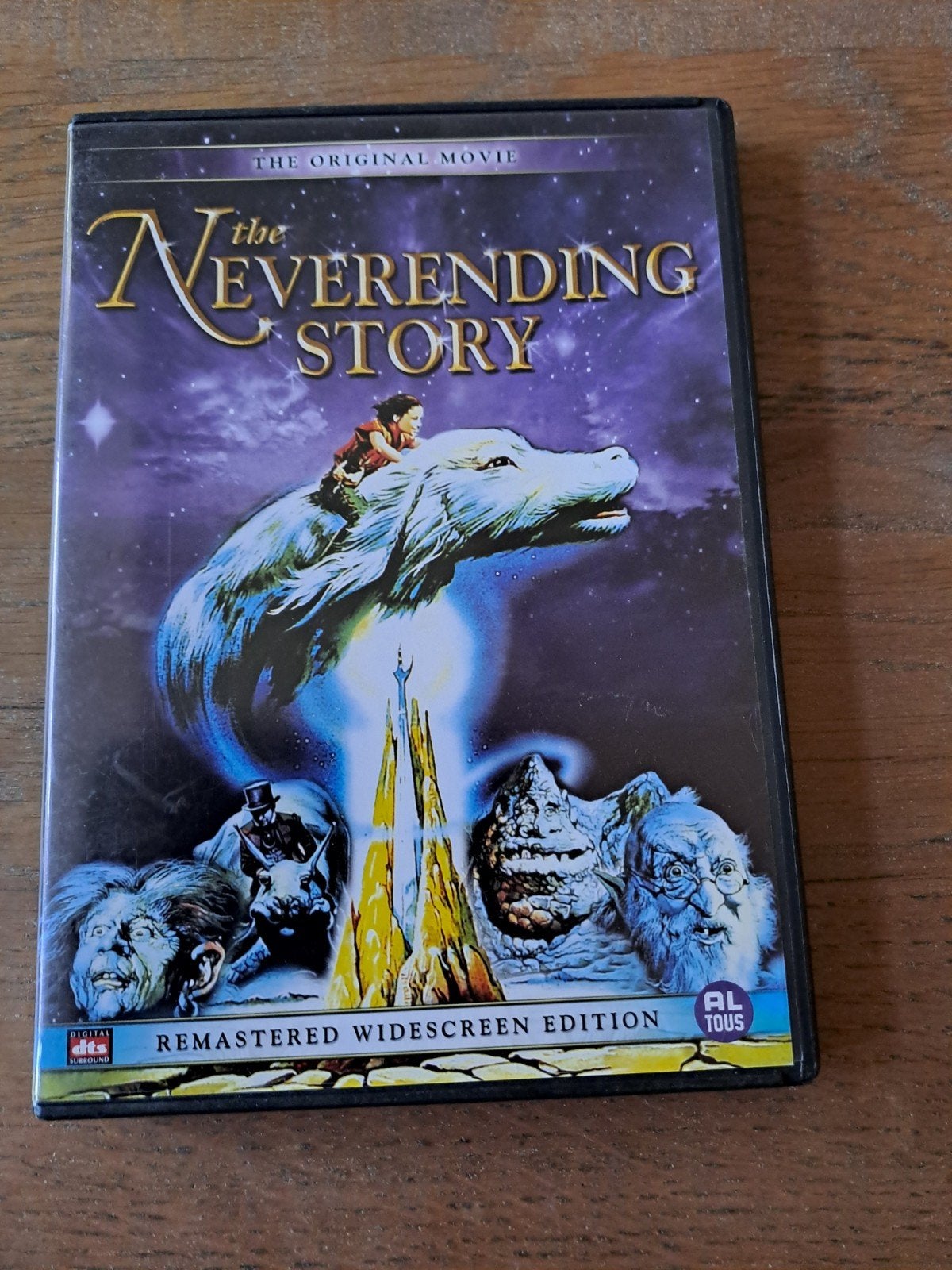 Dvd, The NeverEnding Story - Geremasterde Widescreen Editie, Alle leeftijden, Ophalen of Verzenden, Zo goed als nieuw, Fantasy