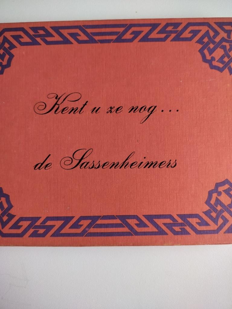Kent u ze nog... de Sassenheimers, Ophalen of Verzenden