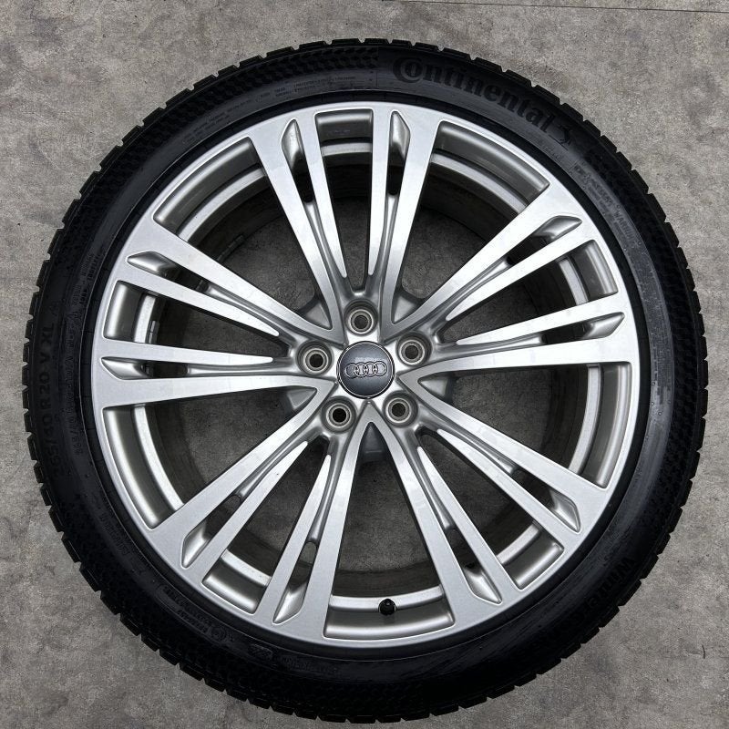 20 inch originele velgen + winterbanden Audi A8 4N0601025Q, Gebruikt, -, 265 mm, -