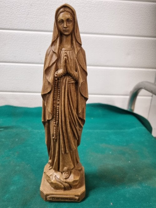beeld madonna de lourdes steen zwaar, Ophalen of Verzenden