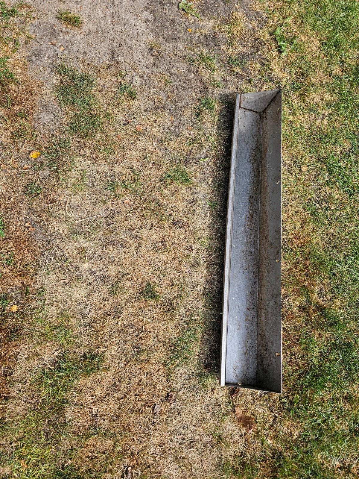 RVS Voederbak., Dieren en Toebehoren, Overige Dieren-accessoires, Gebruikt, Ophalen