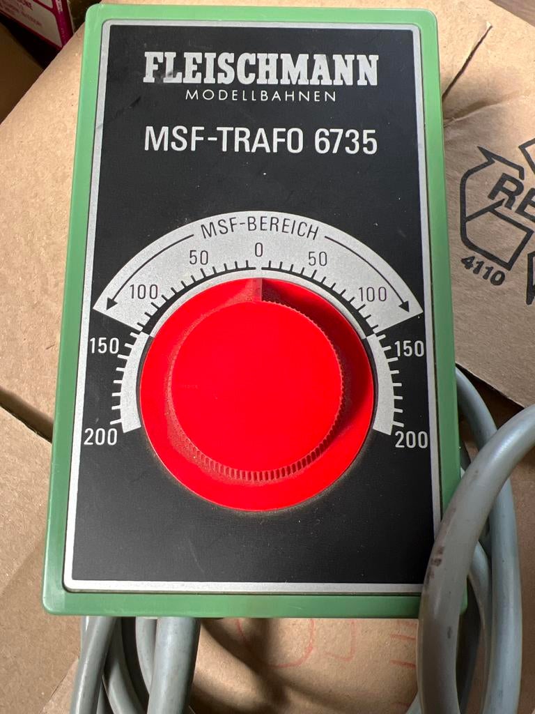 Fleischmann MSF-Trafo 6735 Transformator voor modelbanen, Hobby en Vrije tijd, Transformator of Voeding, Gebruikt, Verzenden, Analoog
