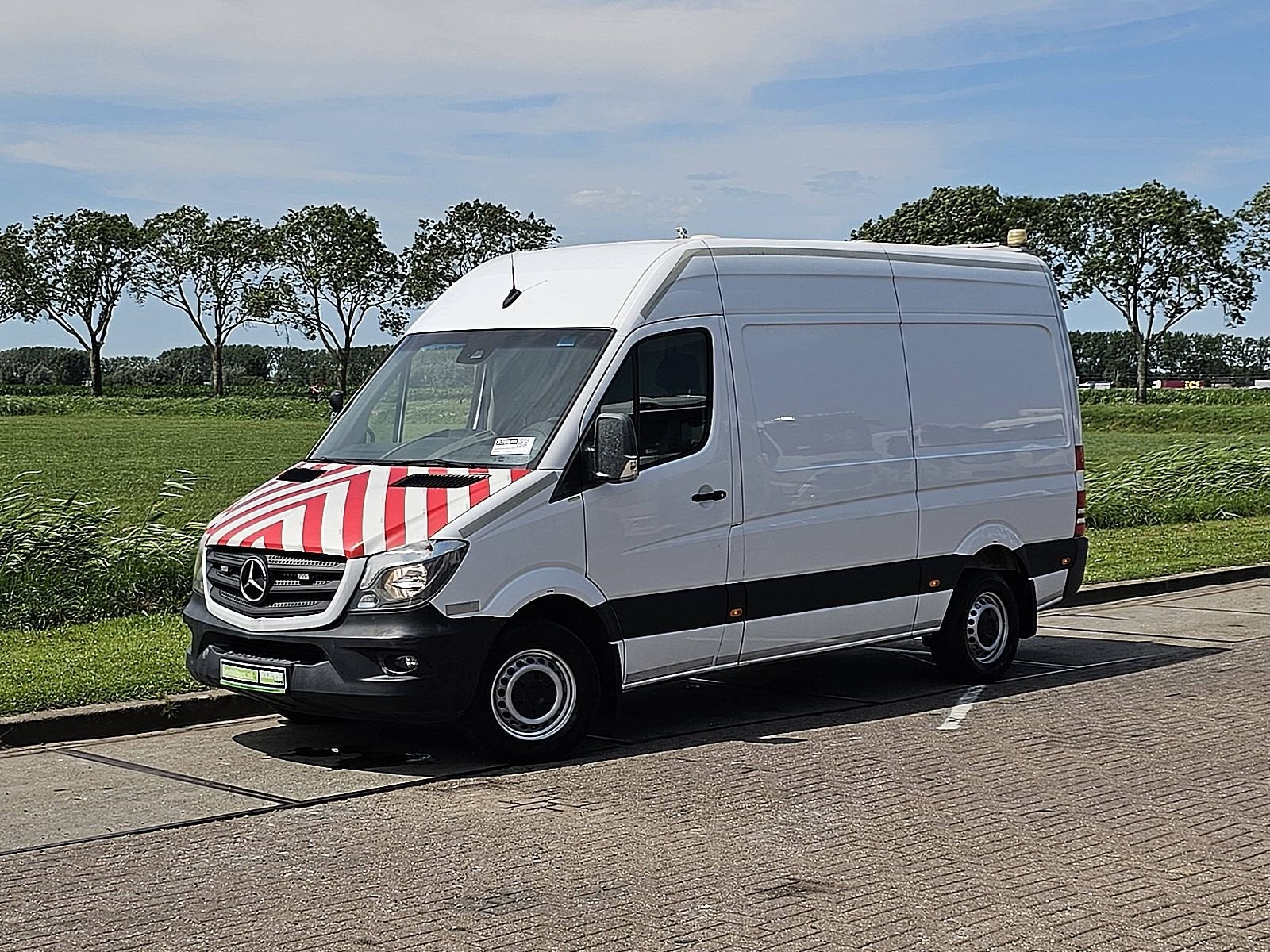MERCEDES-BENZ SPRINTER 316 l2h2 3.5t-trekhaak!, Elektrische buitenspiegels, Gebruikt, Euro 6, Mercedes-Benz