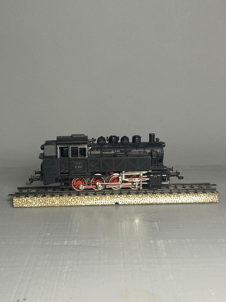 Märklin 3031 BR 81 004 stoomlocomotief H0 werkend, Wisselstroom, Gebruikt, Locomotief, Ophalen of Verzenden