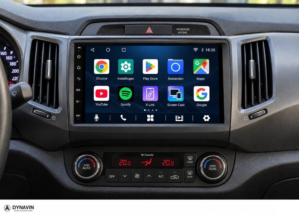 apple carplay kia sportage navigatie carplay android 16 usb