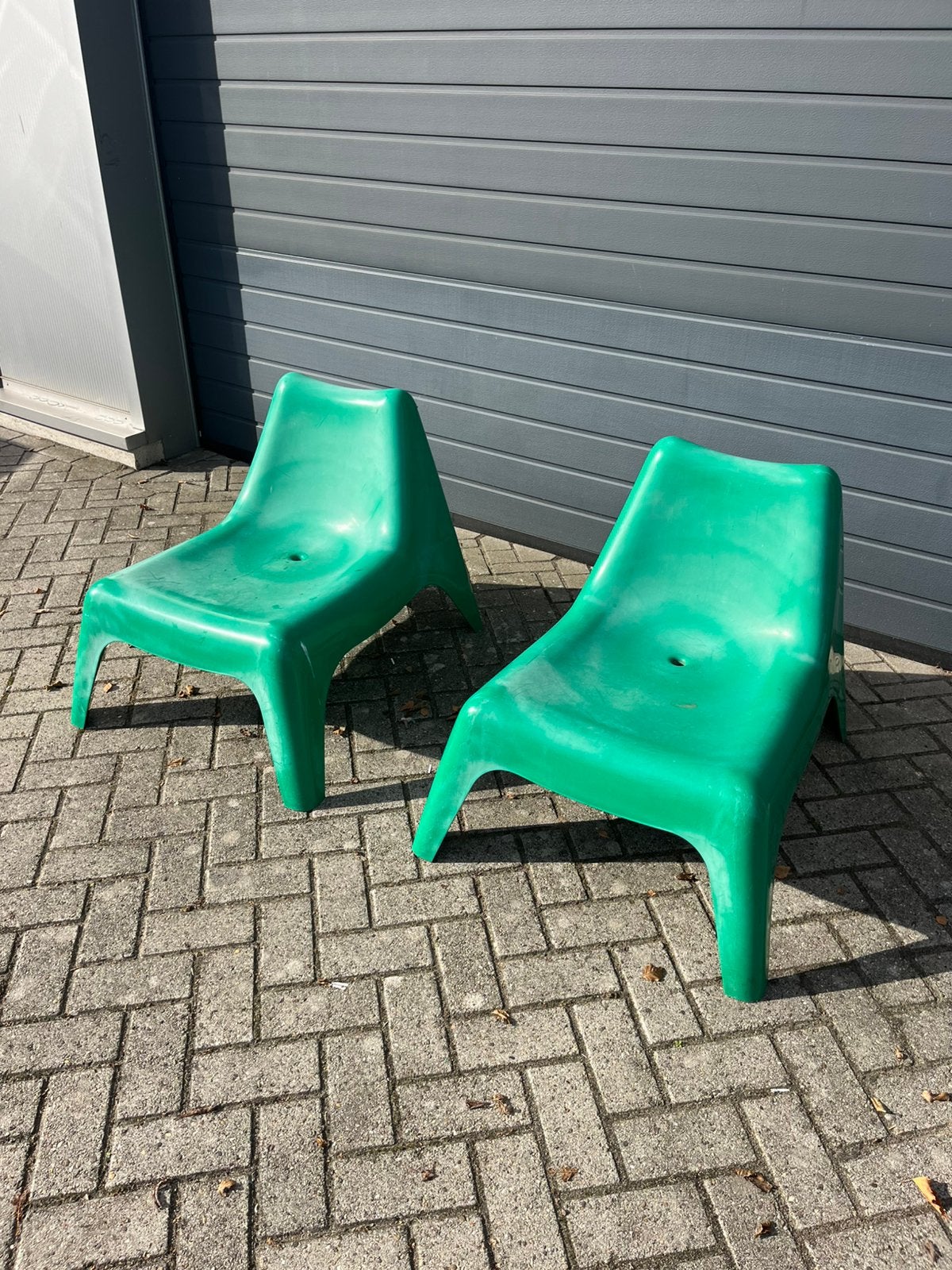 Ikea vago lounge tuinstoelen, Ophalen, Zo goed als nieuw, Kunststof