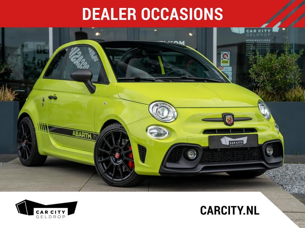 Abarth 595C Competizione 180PK / Carbon / Xenon / Koni / Bre, Auto's, Abarth, Gebruikt, Zwart, 4 cilinders, 4 stoelen
