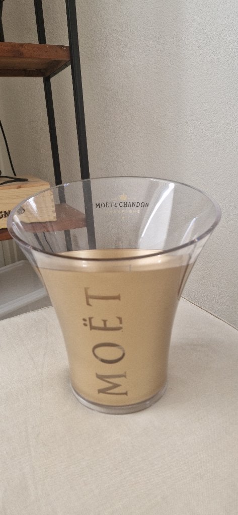 Moët Champagnekoeler, Ophalen of Verzenden, Nieuw, Kunststof, Goud