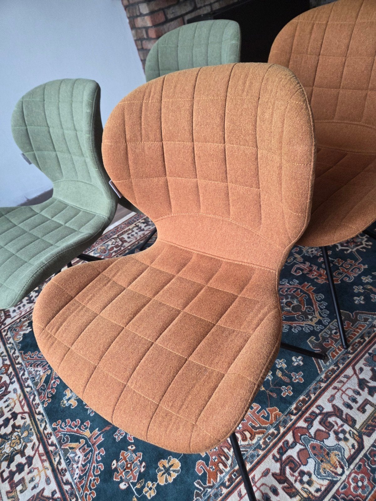 Set van 4 Zuiver OMG stoelen, Huis en Inrichting, Stoelen, Ophalen, Gebruikt, Overige kleuren, Twee