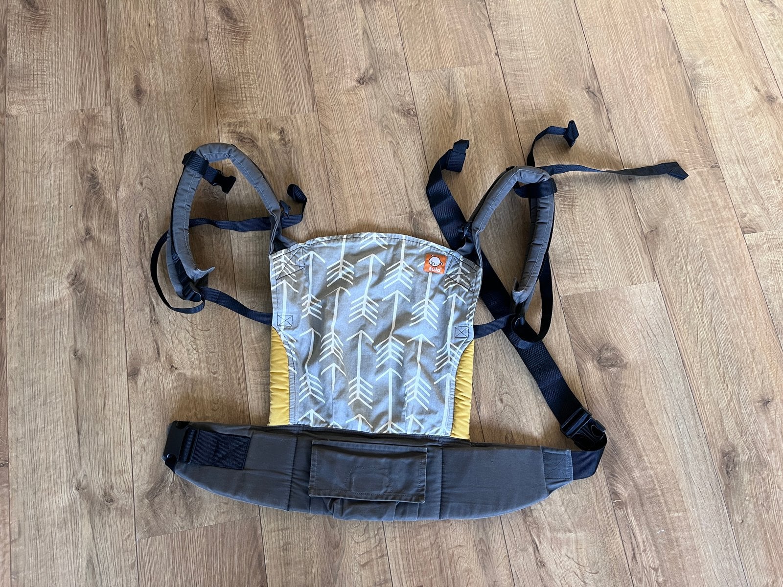 Tula Draagzak Carrier - Archer + inzetstuk, Buik of Rug, Zo goed als nieuw, Draagzak, Ophalen