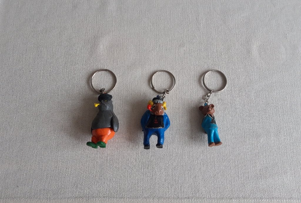 Diverse Flipje uit Tiel sleutelhangers, Ophalen of Verzenden, Gebruikt, Knuffel of Figuurtje