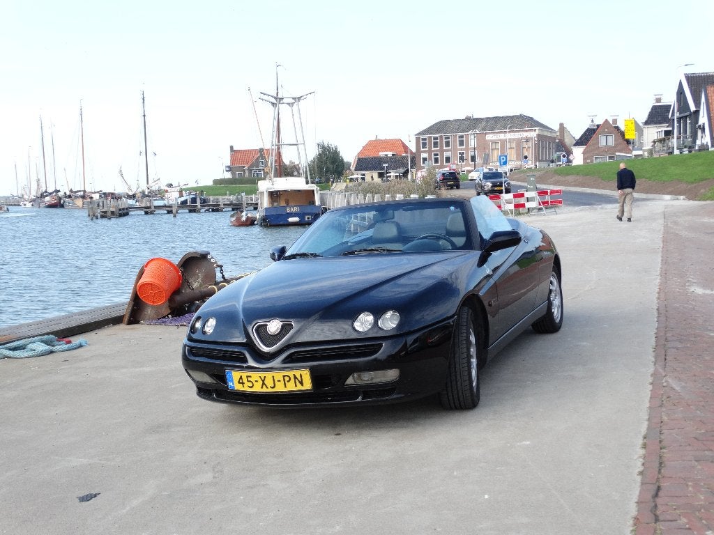 Alfa Romeo Spider 2.0 Twin Spark 16V 1999 Zwart, Voorwielaandrijving, Zwart, Cabriolet, Spider