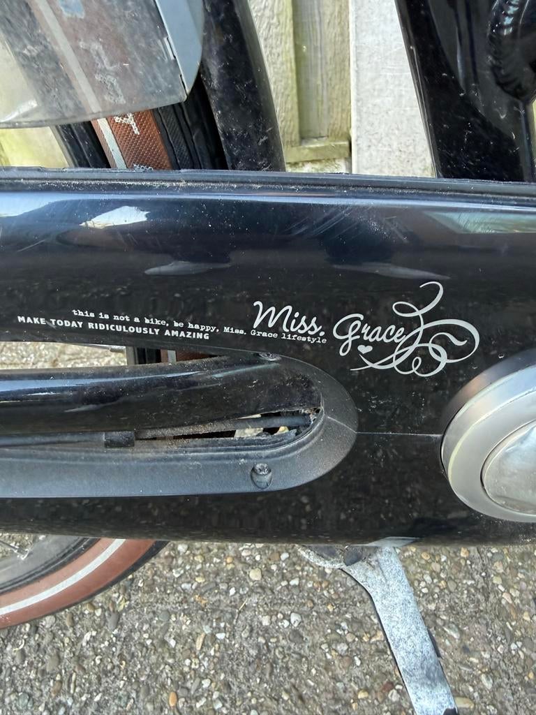 Gazelle Miss Grace damesfiets (54) , mand, 7 versnellingen, Ophalen, Velgrem, Versnellingen, Gazelle