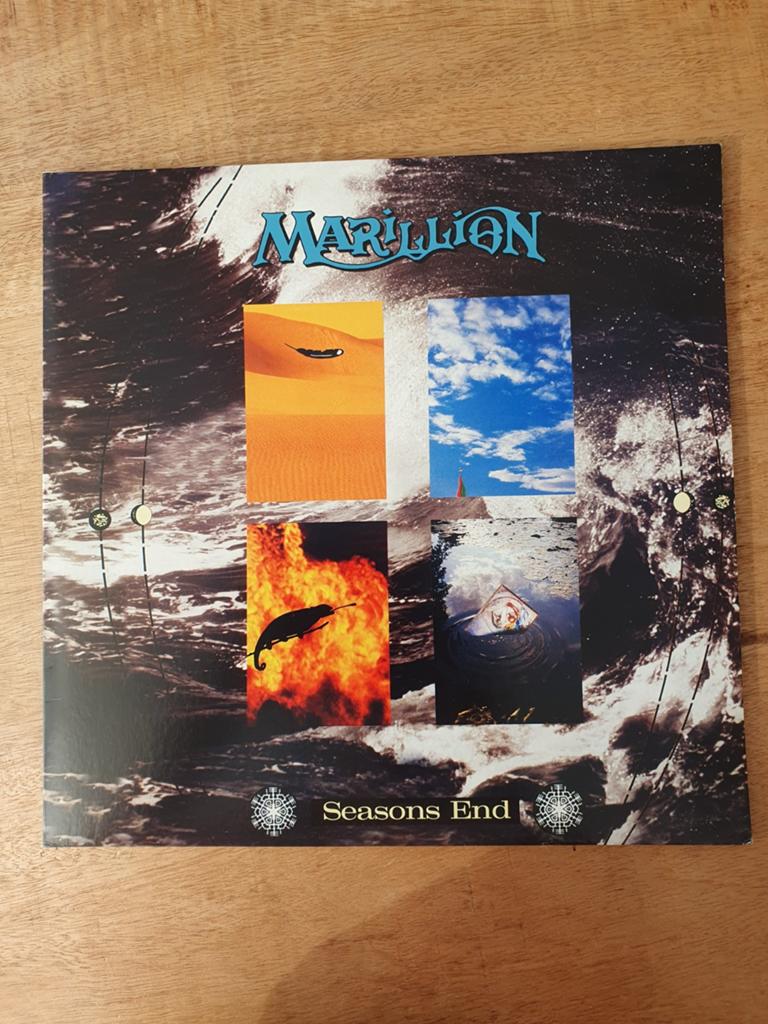 LP Marillion Seasons End, Cd's en Dvd's, Vinyl | Rock, Ophalen of Verzenden, Gebruikt, 12 inch, Progressive